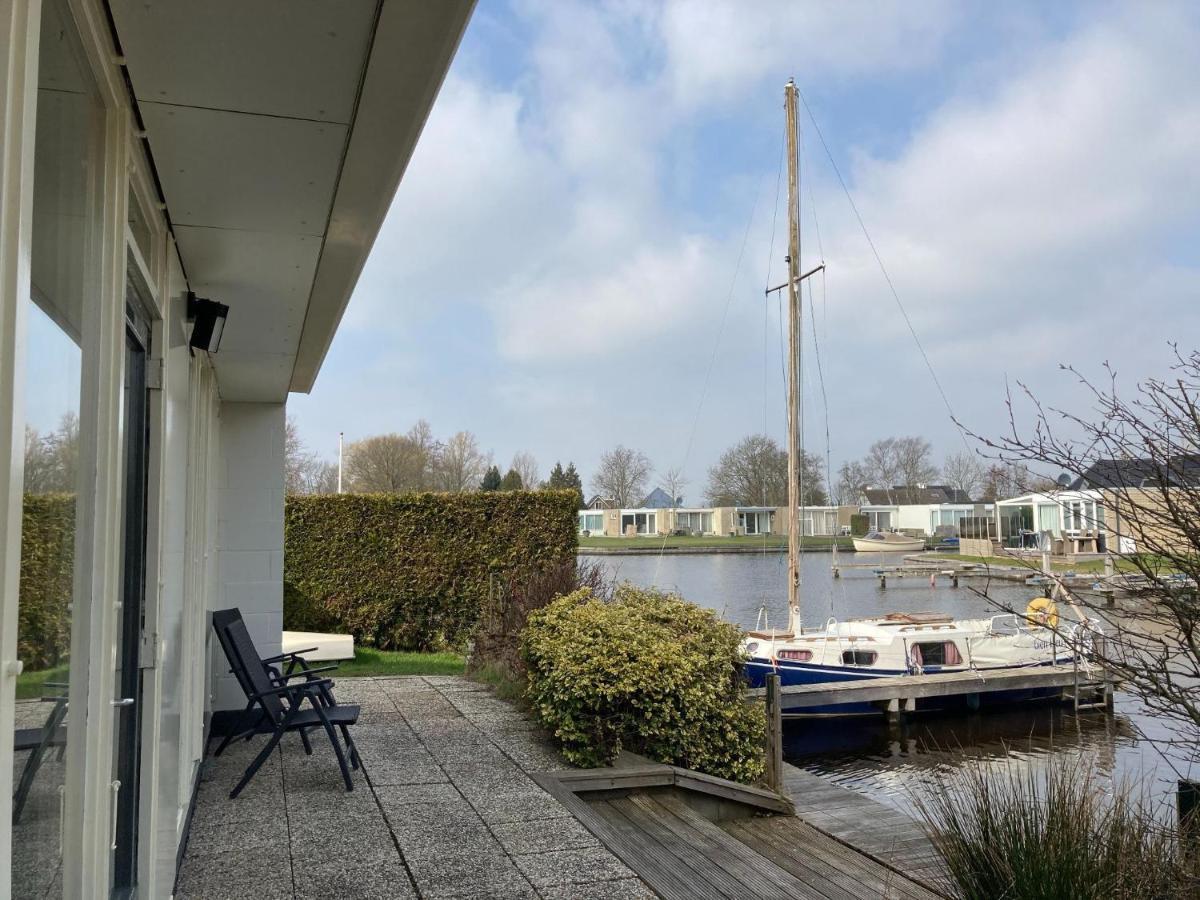 Boornzwaag over de Wielen Waterfront Holiday Home With Jetty מראה חיצוני תמונה