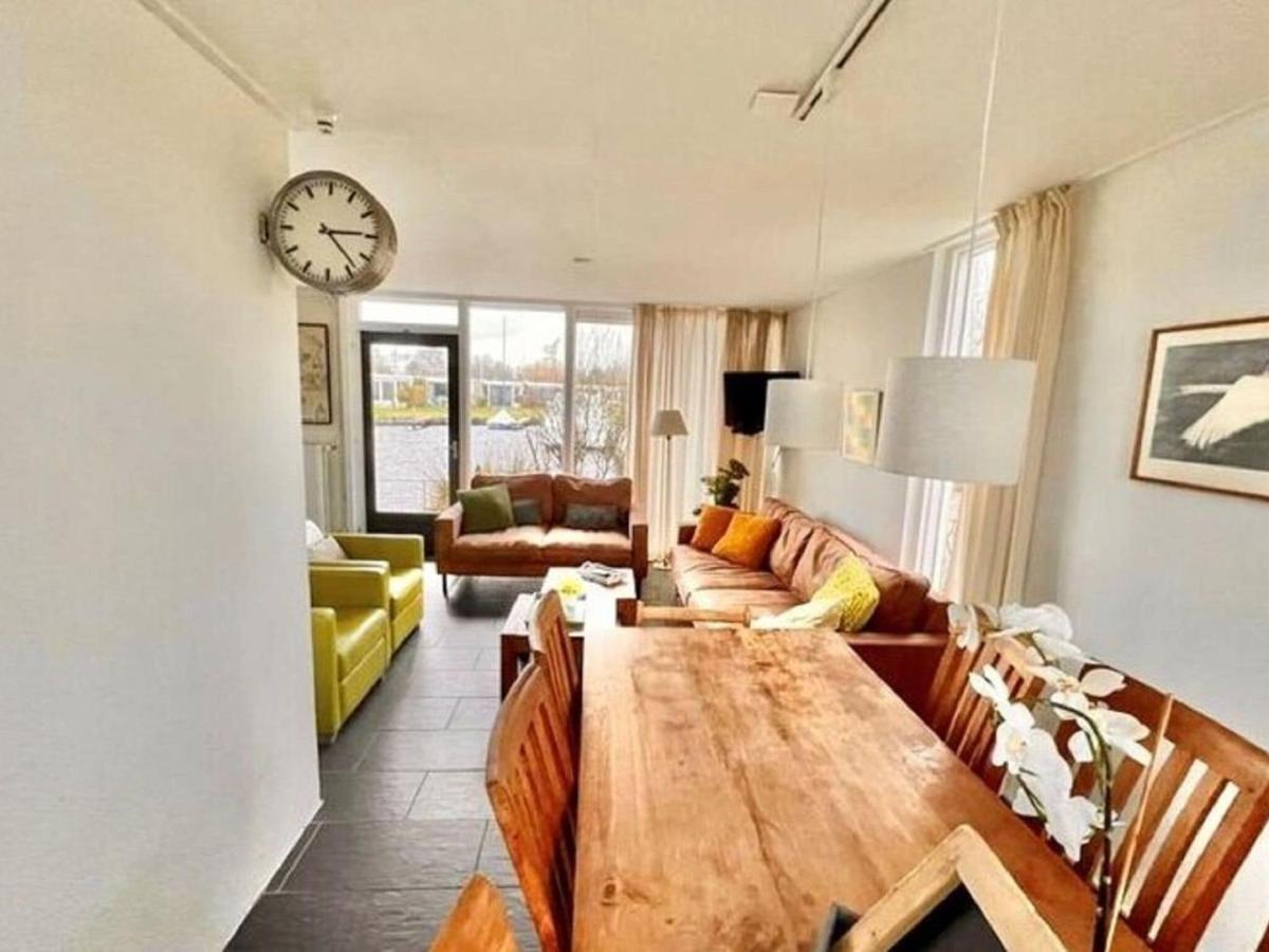 Boornzwaag over de Wielen Waterfront Holiday Home With Jetty מראה חיצוני תמונה